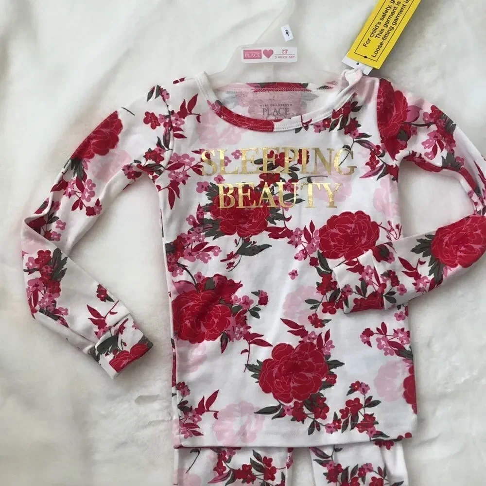 Children’s Place Sleeping Beauty Long PJ Set